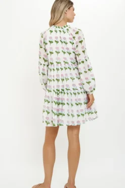 Hot Balloon Sleeve Short- Bloom Lilac Short & Mini Dresses|Dresses