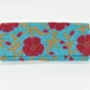 Hot Beaded Clutch- Carolina Aqua Accessories|Bags