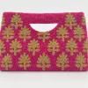 Discount Beaded Handbag- Fern Hot Pink Accessories|Bags