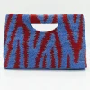 Beaded Handbag- Singita Red Blue Accessories|Bags