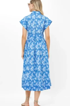 Clearance Belted Shirt Dress- Pretoria Navy Maxis|Dresses