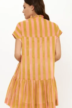 New Cap Sleeve Mini- Cabana Coral Short & Mini Dresses|Dresses