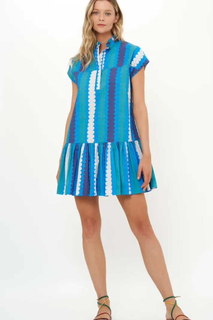 Hot Cap Sleeve Mini- Meko Blue Short & Mini Dresses|Dresses