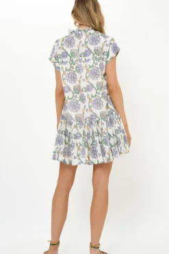 Online Cap Sleeve Mini- Presidio Blue Short & Mini Dresses|Dresses