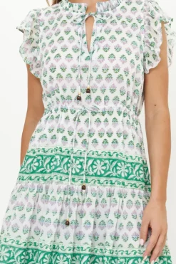 Online Cinched Flirty Midi- Bloom Lilac Midis|Dresses