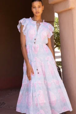 Sale Cinched Flirty Midi- Samode Green Midis|Dresses