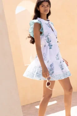 Hot Cinched Flirty Short- Salvia Green Short & Mini Dresses|Dresses