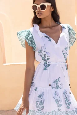 Hot Cinched Flirty Short- Salvia Green Short & Mini Dresses|Dresses