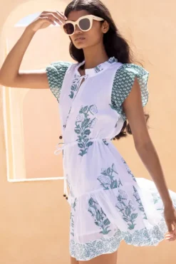 Hot Cinched Flirty Short- Salvia Green Short & Mini Dresses|Dresses