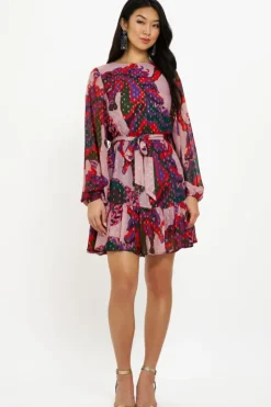 Flirty Short Dress- Arabia Crimson Short & Mini Dresses
