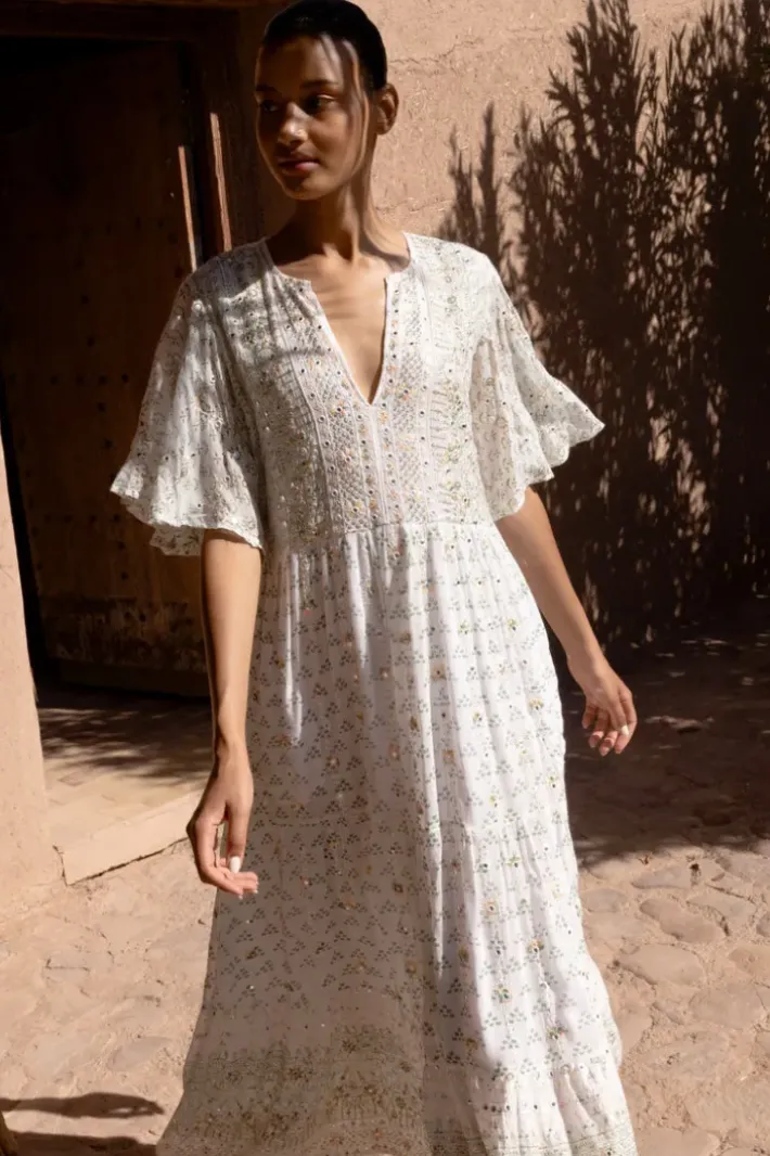 Clearance Flirty V-Neck Maxi- Juniper Olive Maxis|Dresses