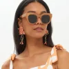Jardin Earrings- Coral Accessories|Earrings