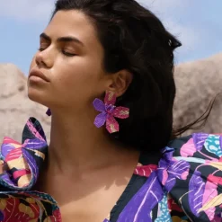 Best Kauai Earrings- Purple Accessories|Earrings