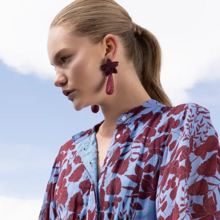Hot Marbella Earrings- Wine Accessories|Earrings