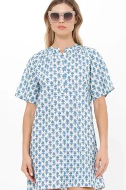 Best Pocket Dress- Provence Blue Short & Mini Dresses|Dresses