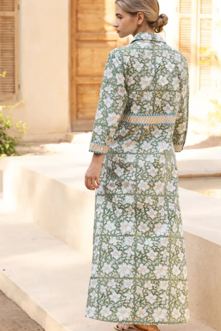 Clearance Shirt Dress Maxi- Ivy Olive Maxis|Dresses