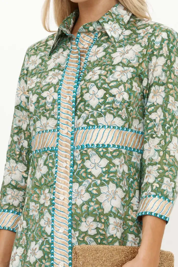 Clearance Shirt Dress Maxi- Ivy Olive Maxis|Dresses