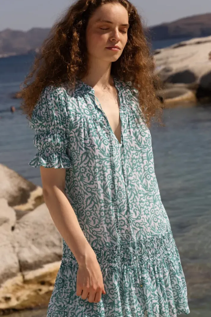 Best Smocked Drop Mini- Cypress Jade Short & Mini Dresses|Dresses