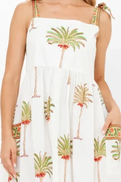 Hot Tie Strap Pocket Midi- Canary Green Midis|Dresses
