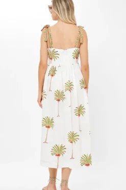 Hot Tie Strap Pocket Midi- Canary Green Midis|Dresses