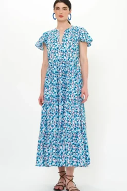 Discount V-Neck Maxi- Lingon Wine Maxis|Dresses
