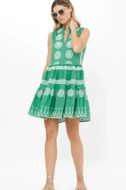 Sale Yoke Dress- Soleil Sage Short & Mini Dresses|Dresses